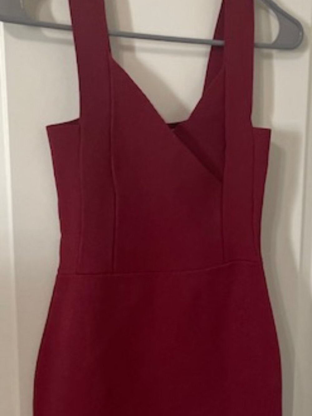 NWOT Burgundy Red Bodycon Bandage Dress Small